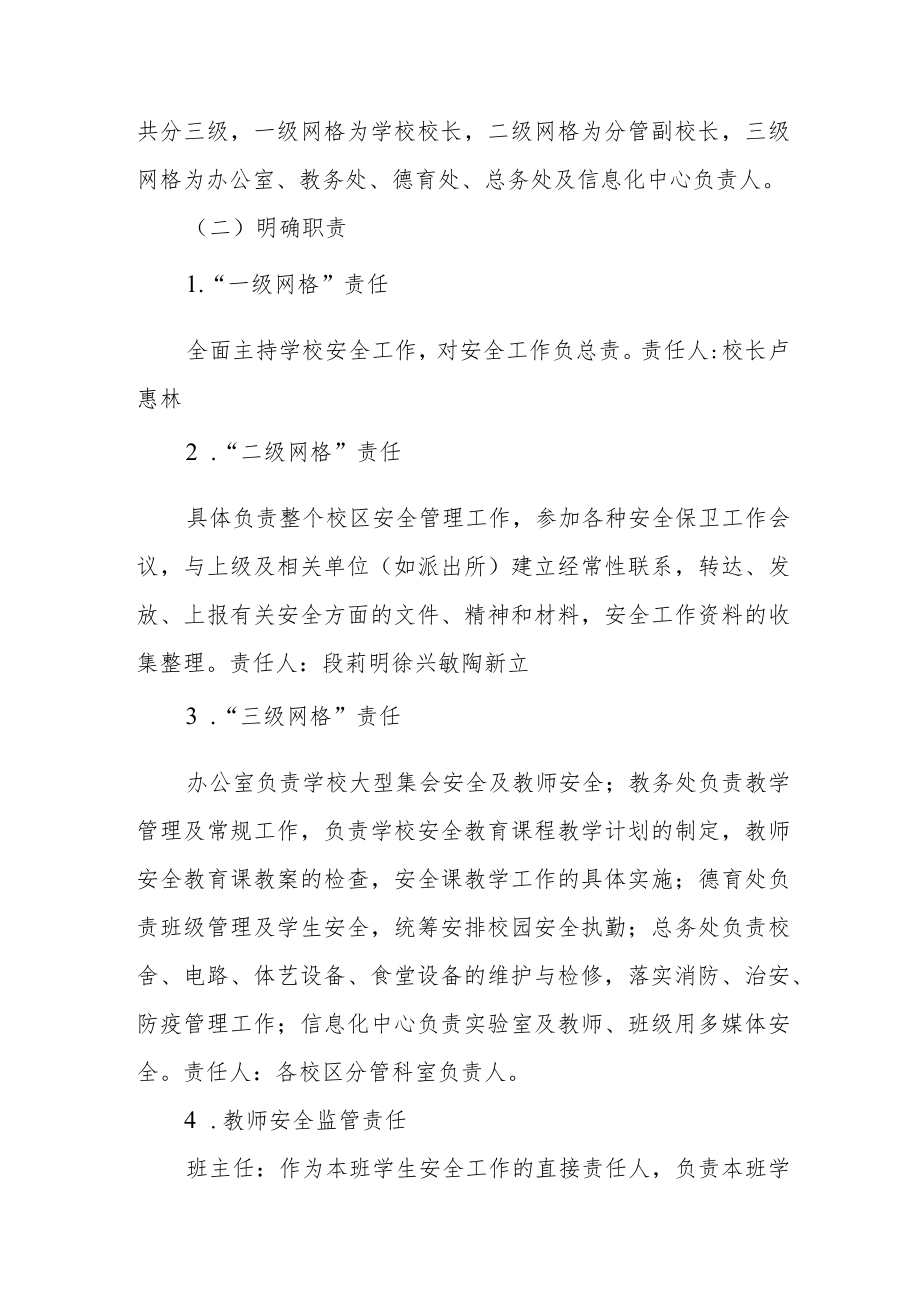 学校安全网格化管理实施方案.docx_第2页