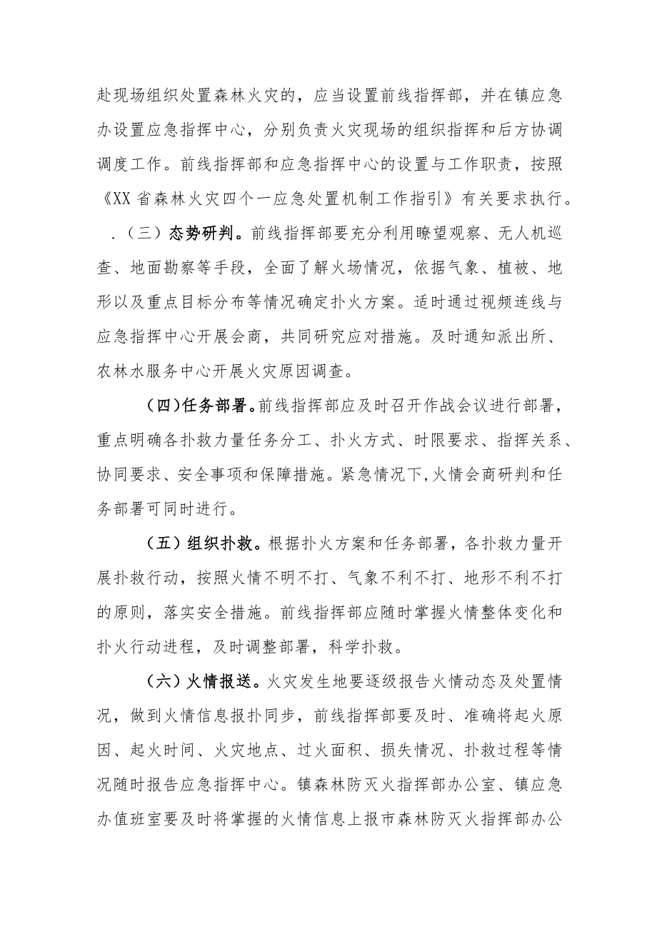 XX镇森林火灾应急响应联动机制.docx_第3页