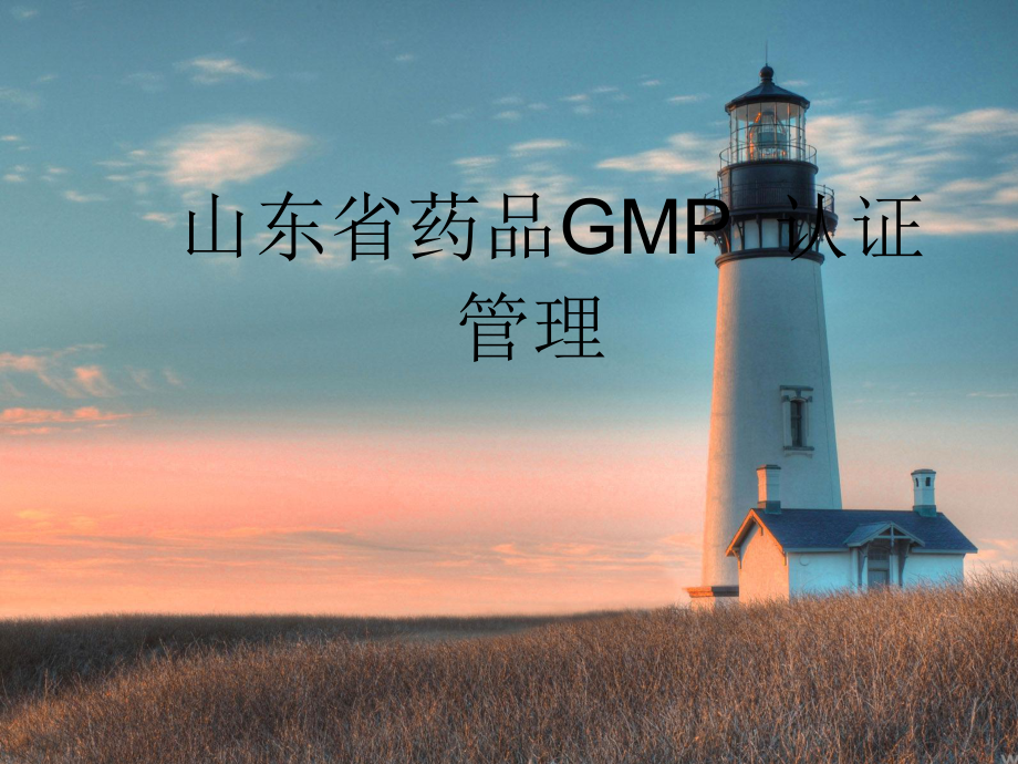 山东省药品GMP认证管理.ppt_第1页