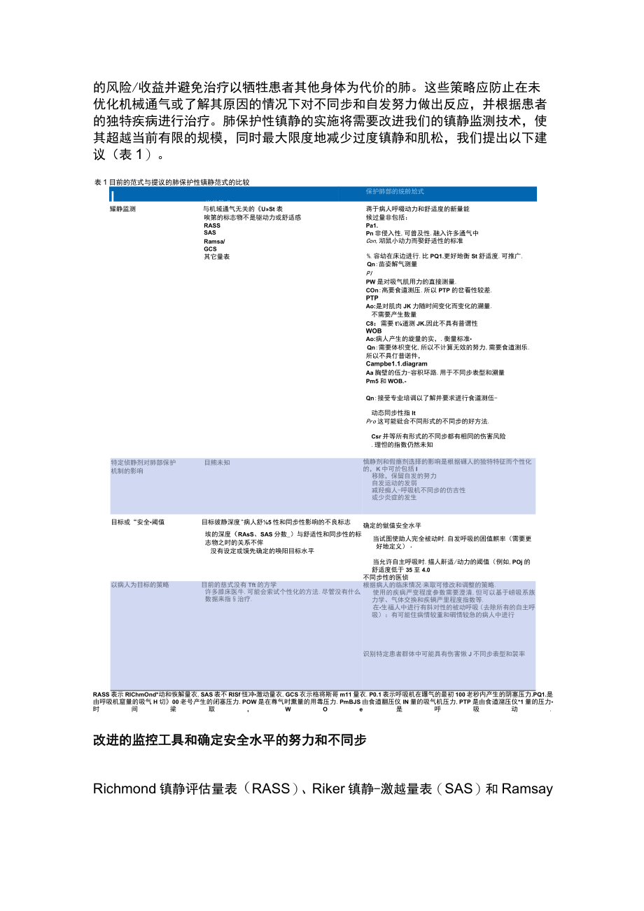 2022肺保护性镇静 (LPV)知识（全文）.docx_第2页