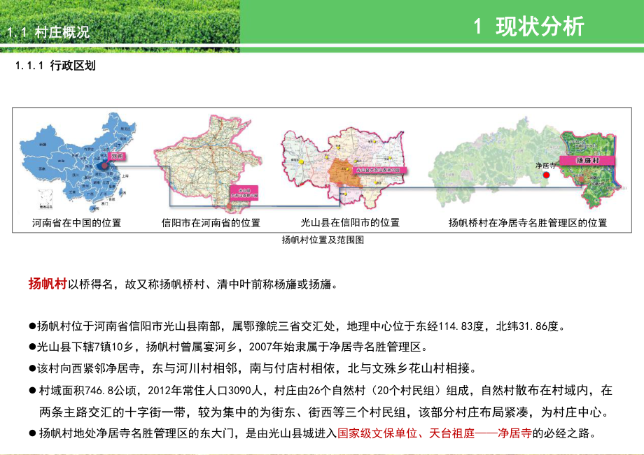 河南省信阳市扬帆村旅游景观规划设计汇报.ppt_第3页