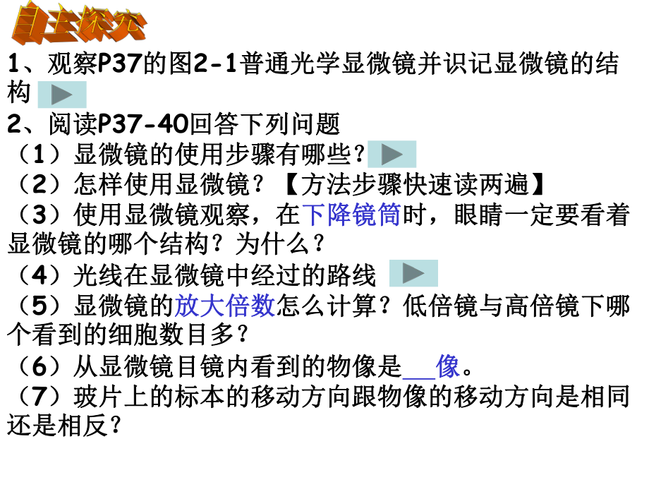 第一节练习使用显微镜 精品教育.ppt_第2页