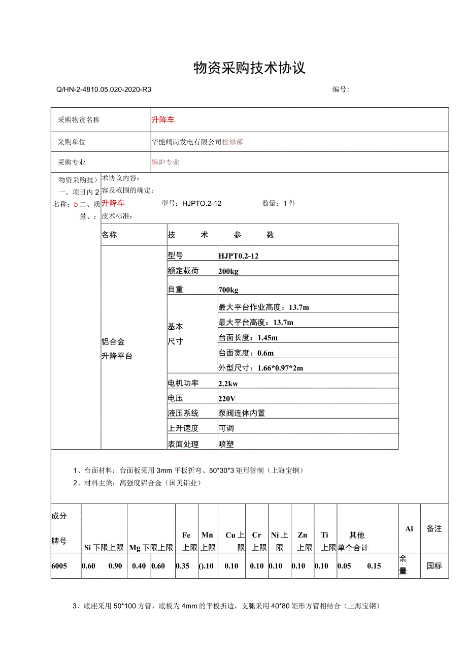 物资采购技术协议.docx_第1页