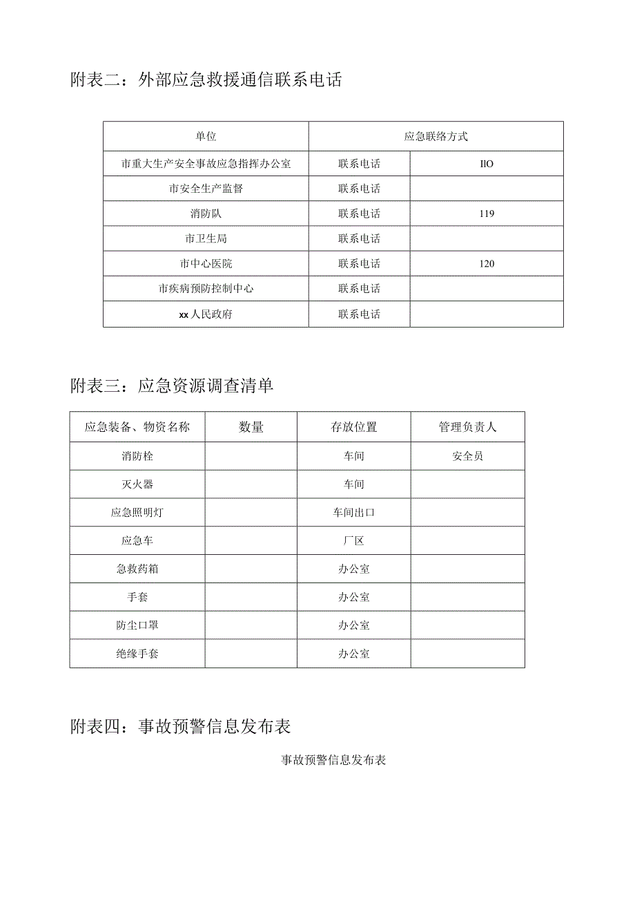 高处坠落事故现场处置方案.docx_第3页