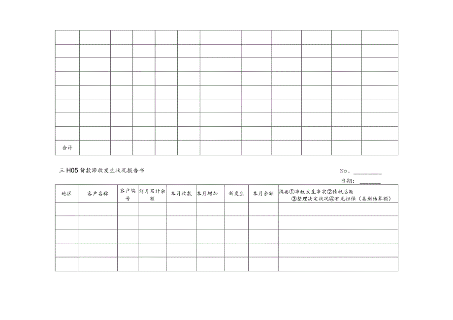 货款清单、应收账款及货款滞收表格(doc 3页).docx_第3页