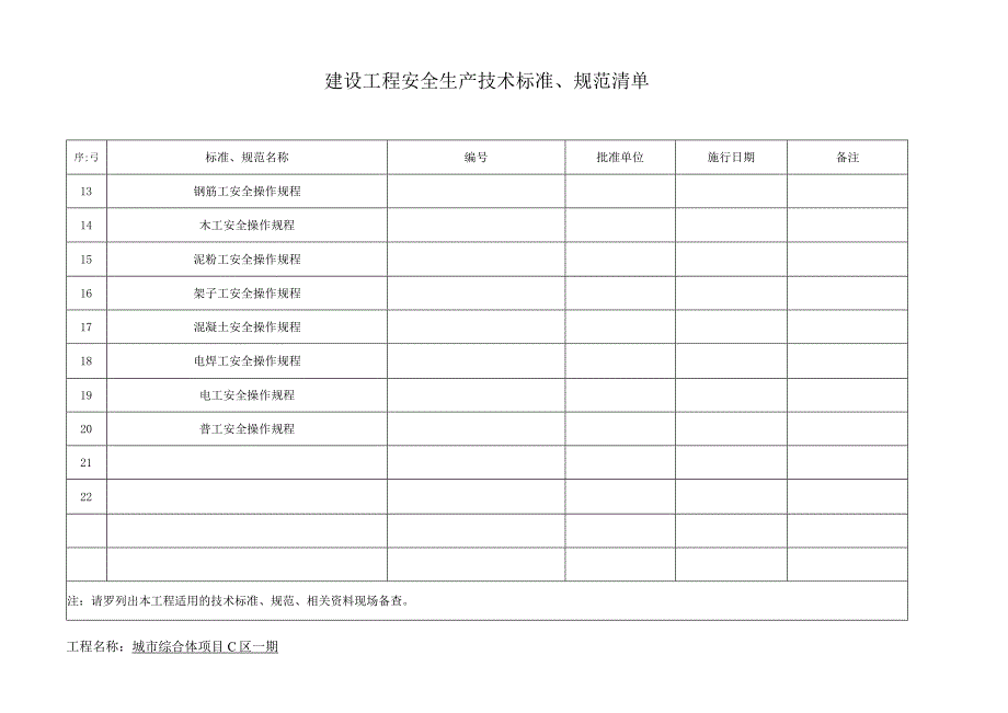 建设工程安全生产技术标准、规范清单.docx_第2页