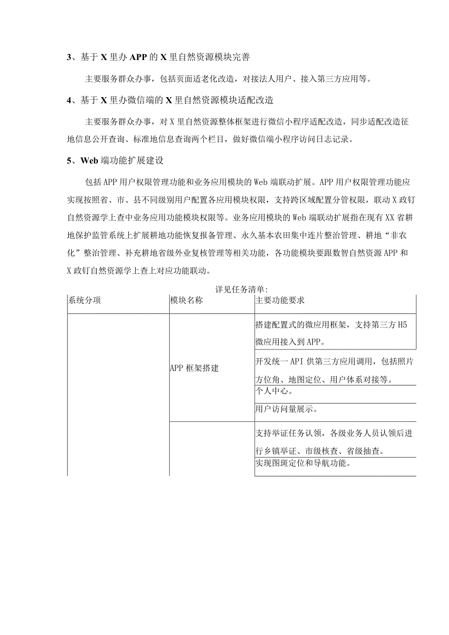 省域空间治理移动端应用（数智自然资源）建设需求说明.docx_第2页