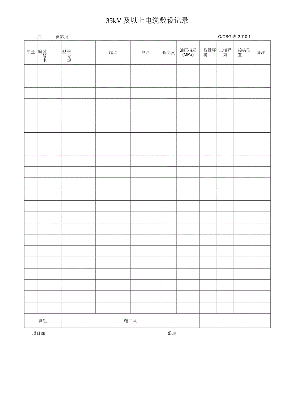 箱变安装质量验收评级记录.docx_第3页