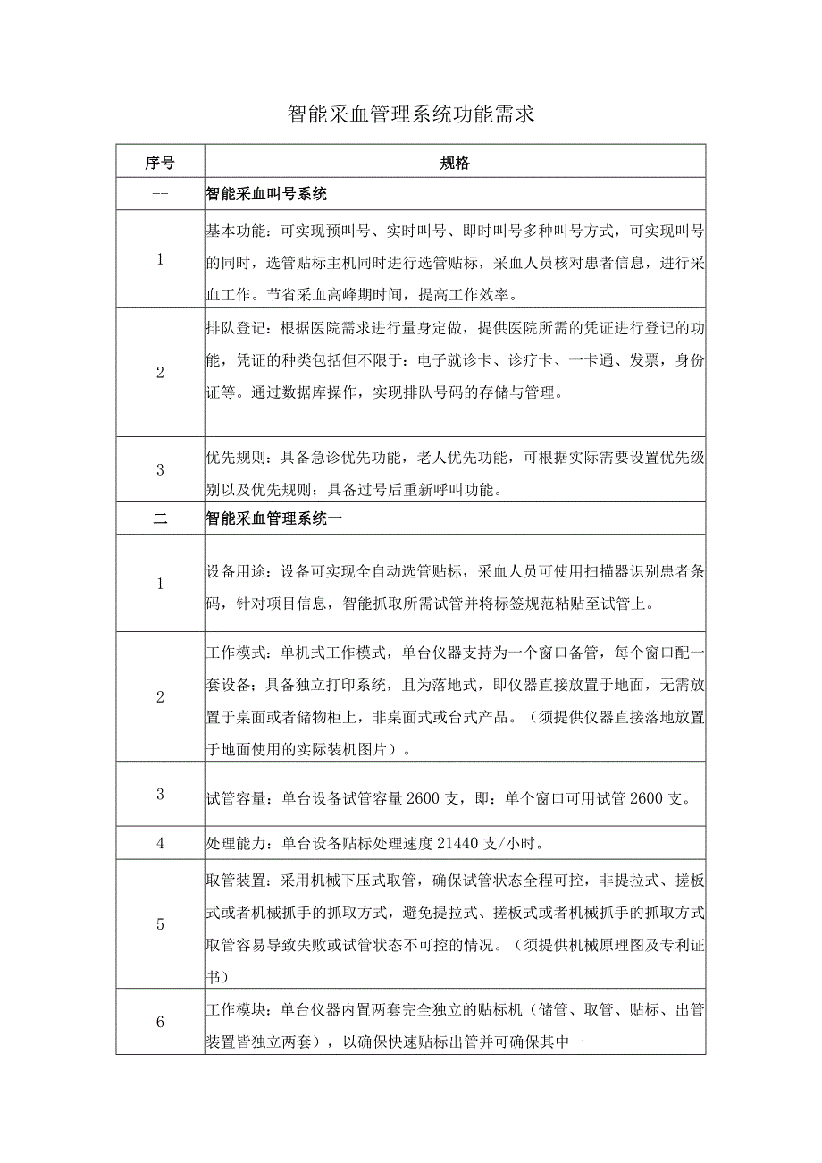 智能采血管理系统功能需求.docx_第1页