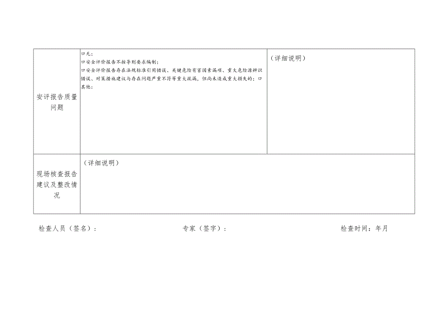 安全评价项目（报告）检查表.docx_第2页