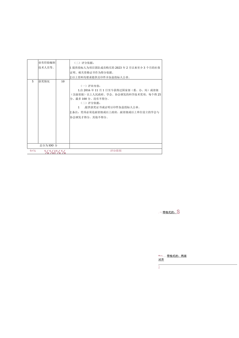 综合评分法评分细则表.docx_第3页