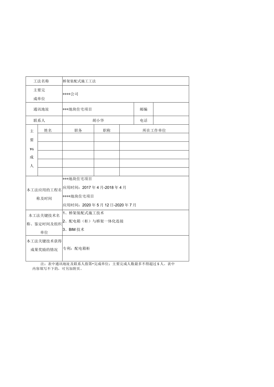 工程建设工法申报书：桥架装配式施工工法.docx_第2页