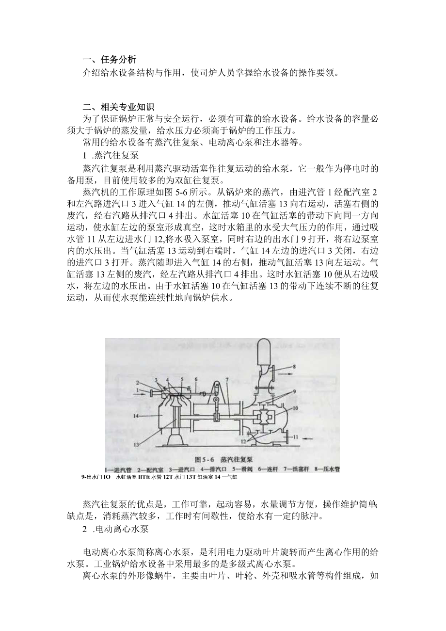 给水设备的运行操作及故障处理.docx_第1页