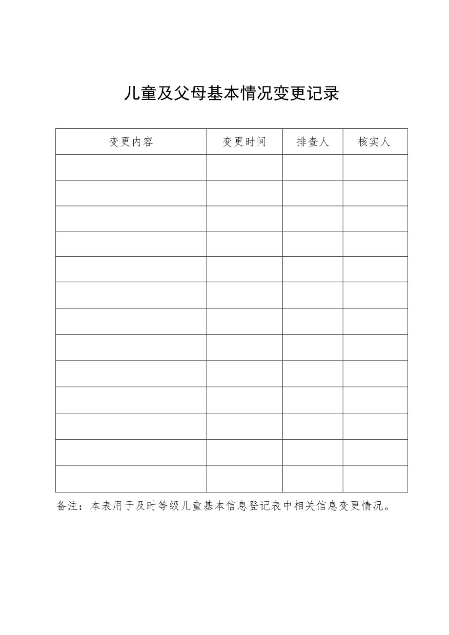 儿童及父母基本情况变更记录.docx_第1页