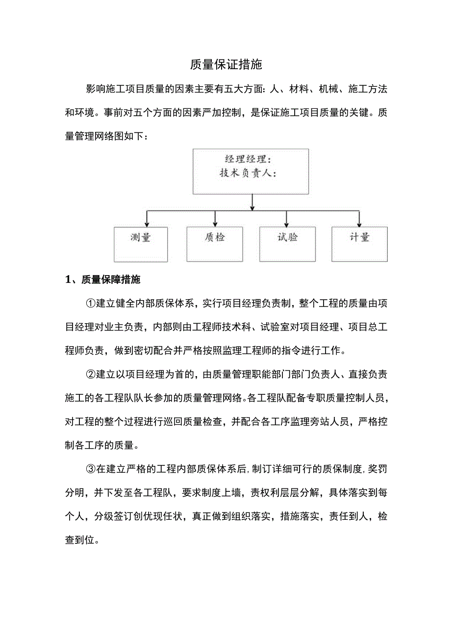 质量保证措施(4).docx_第1页