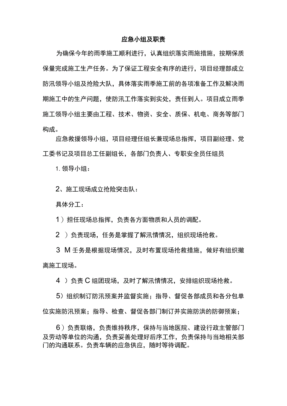 应急小组及职责.docx_第1页