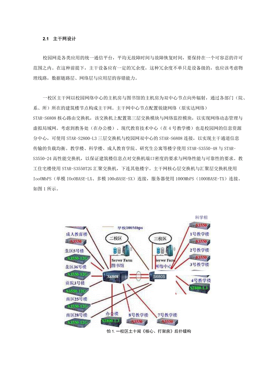 山西师范大学校园网解决方案.docx_第2页