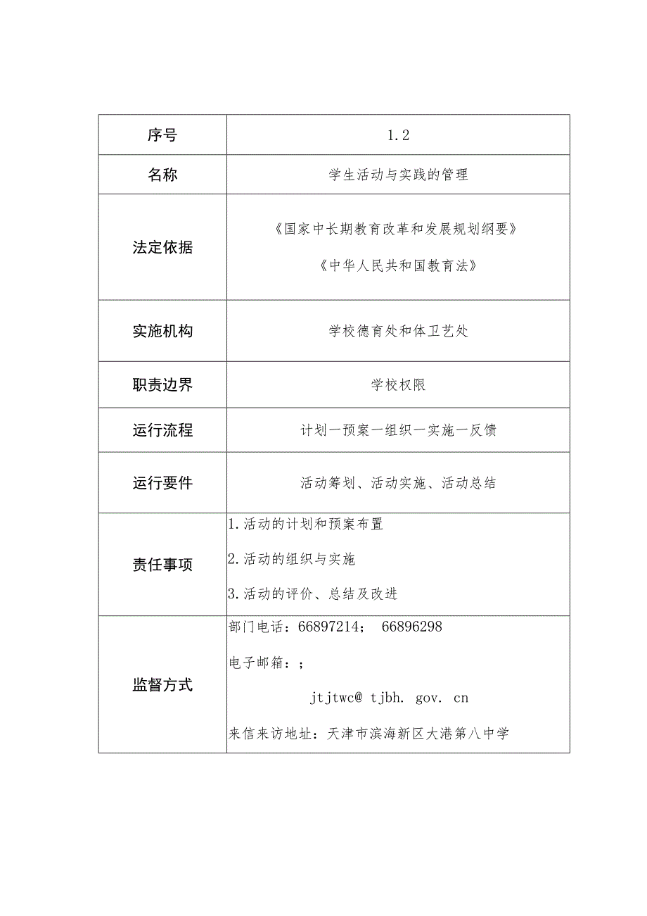 天津市滨海新区大港第八中学职责目录.docx_第3页