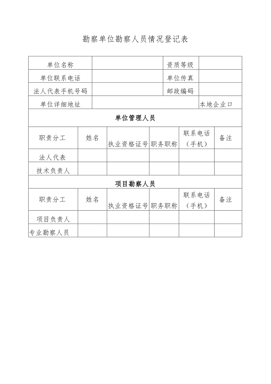 勘察单位勘察人员情况登记表.docx_第1页