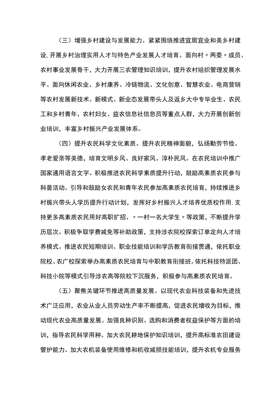 高素质农民培育工作实施方案.docx_第3页