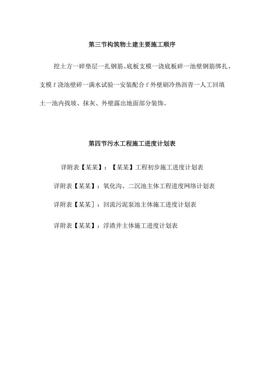 市政污水处理厂厂区建设工程施工进度计划安排方案.docx_第2页