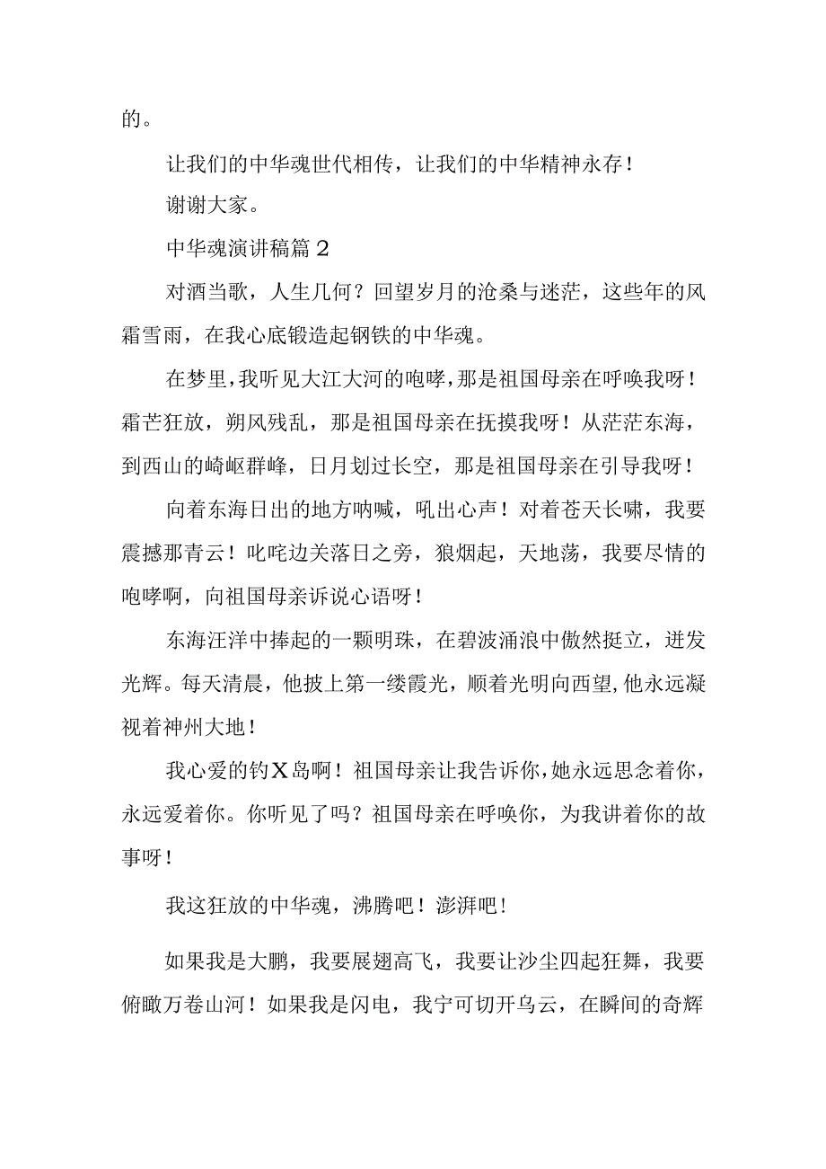 2023年整理-中华魂演讲稿范文集锦六篇1.docx_第3页