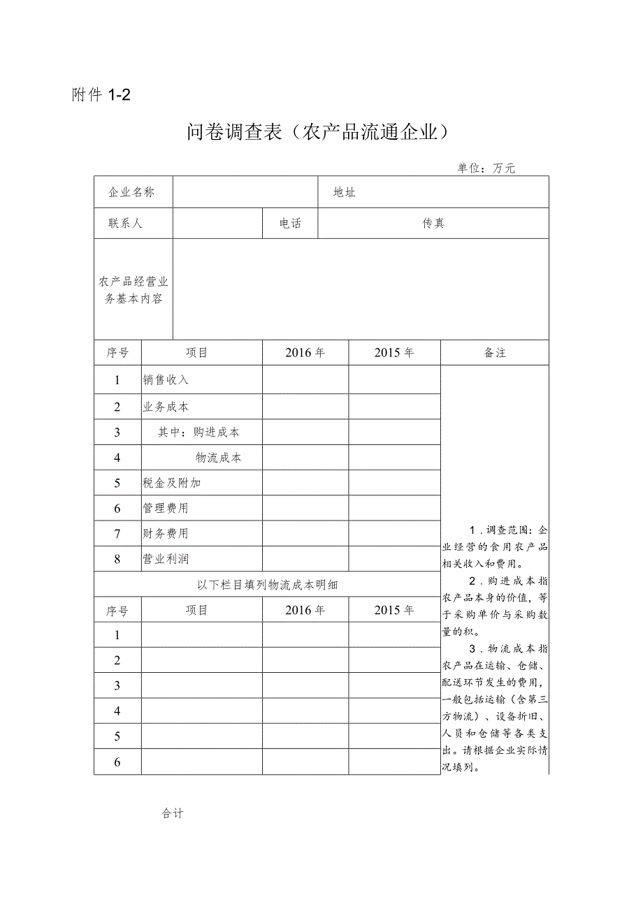 问卷调查表工业消费品流通企业、药品流通企业.docx_第3页