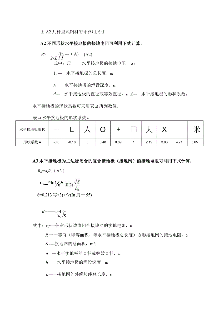 电气设计规范中A类电气装置接地的一般规定.docx_第3页