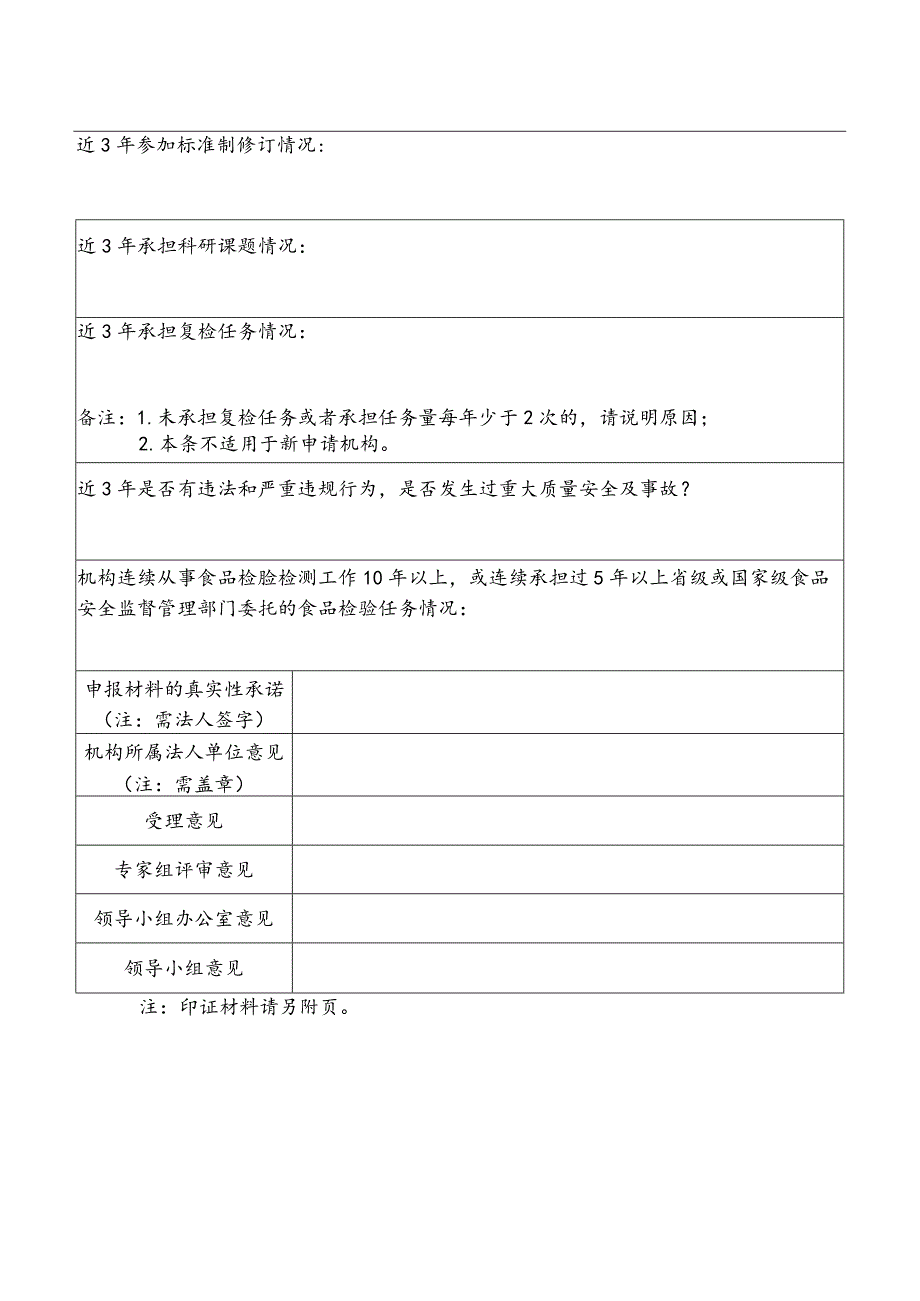 食品复检机构申报表.docx_第2页