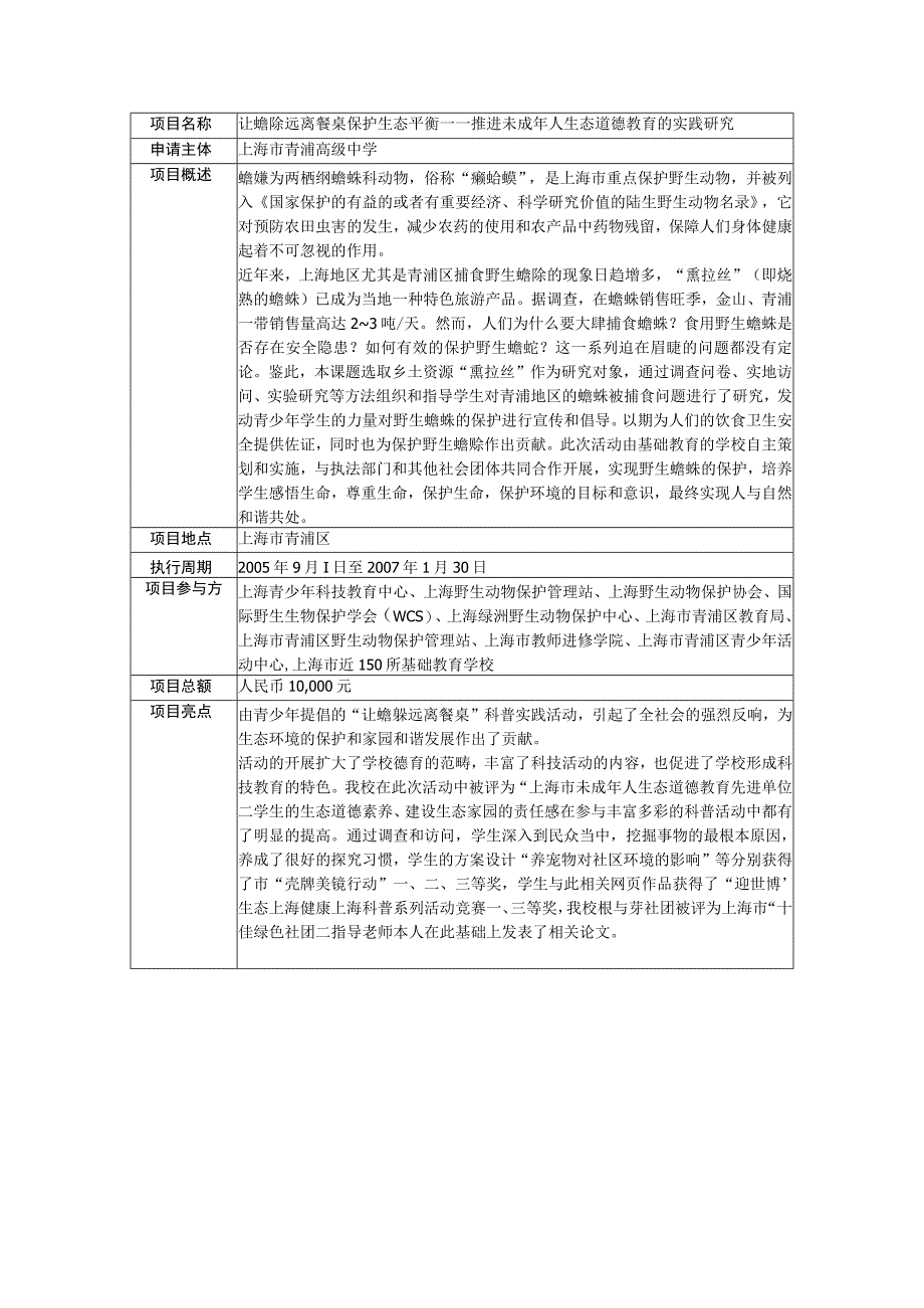 让蟾蜍远离餐桌保护生态平衡——推进未成年人生态道德教育的实践研究.docx_第1页