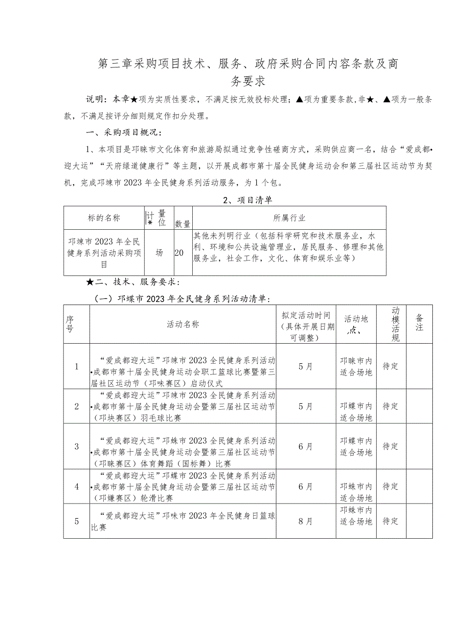 第三章采购项目技术、服务、政府采购合同内容条款及商务要求.docx_第1页