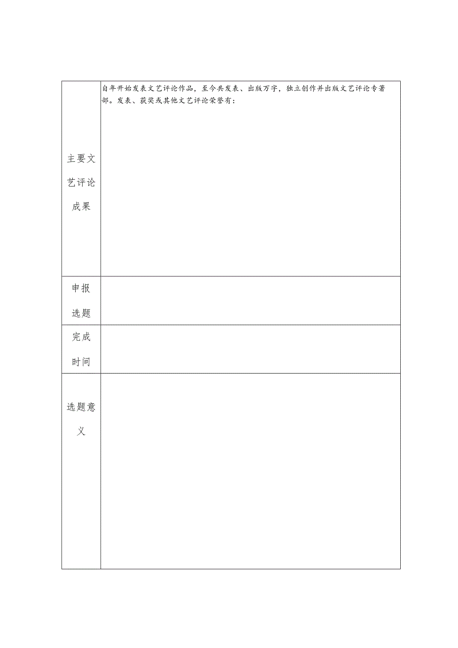 青岛市签约文艺评论家申报表.docx_第2页