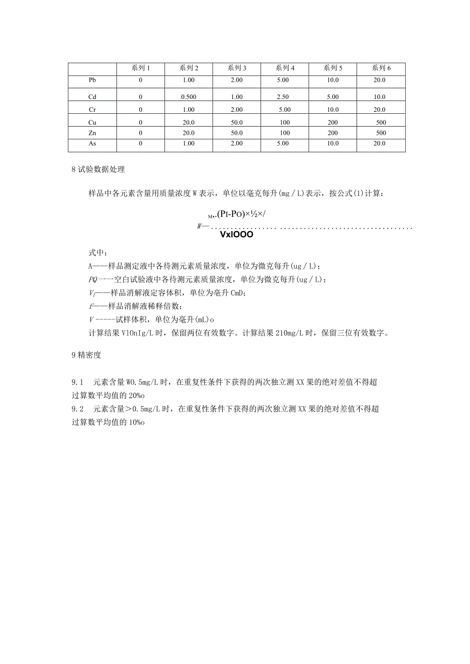 养殖污水中铅、镉、铬、砷、铜和锌的测定 电感耦合等离子体质谱法.docx_第3页