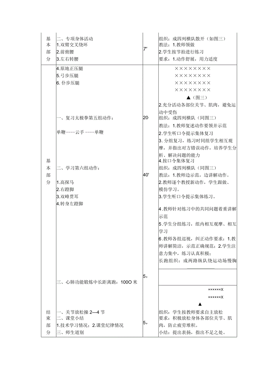 太极拳社团活动第8次课学习太极拳第七组动作教案.docx_第2页