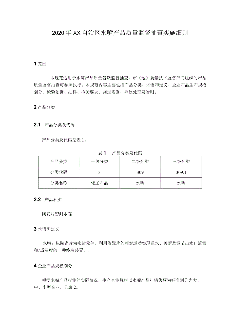 水嘴产品质量监督抽查实施细则.docx_第1页