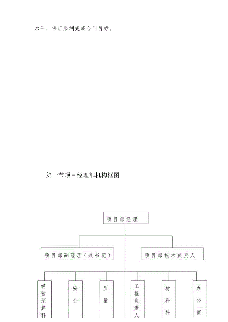 医院综合住院大楼工程机构设置及施工管理框图.docx_第3页