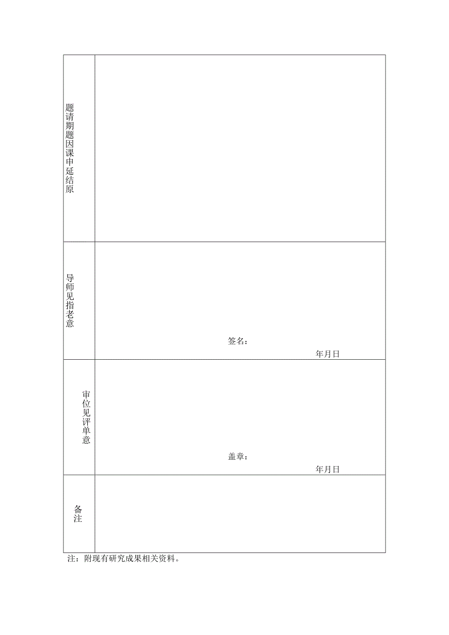 浙江师范大学学生党建课题延期结题申请表.docx_第2页