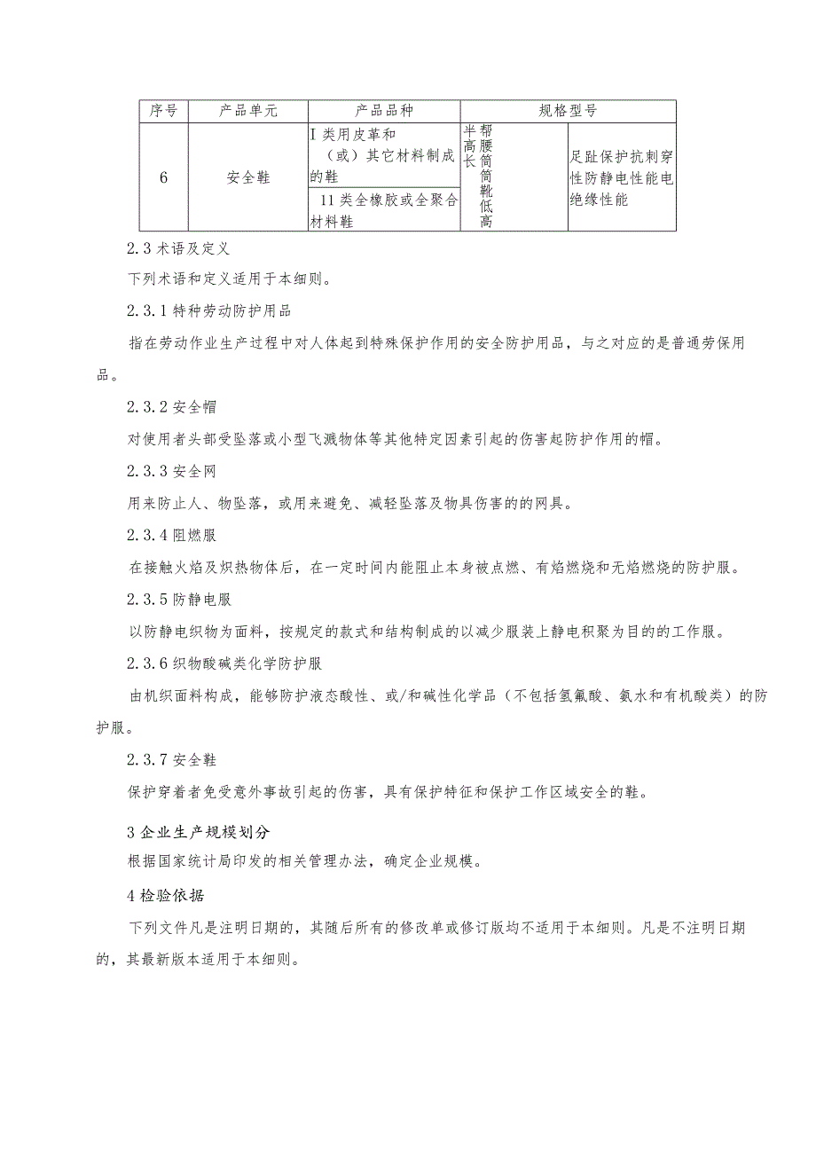 辽宁省特种劳动防护用品产品质量监督抽查实施细则.docx_第2页