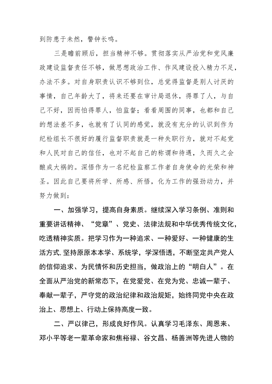 关于2023年纪检监察干部队伍教育整顿活动的心得体会两篇.docx_第3页