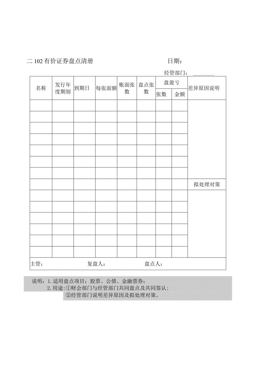 【企业财务管理表格大全】财产目录纵表格.docx_第2页