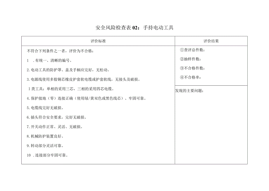 安全隐患排查表（专业性每半年至少一次)标准模板.docx_第2页