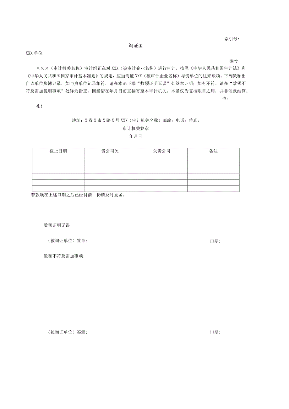 【国家审计实施】流动资产W-07应收账款函证明细审计程序表.docx_第2页