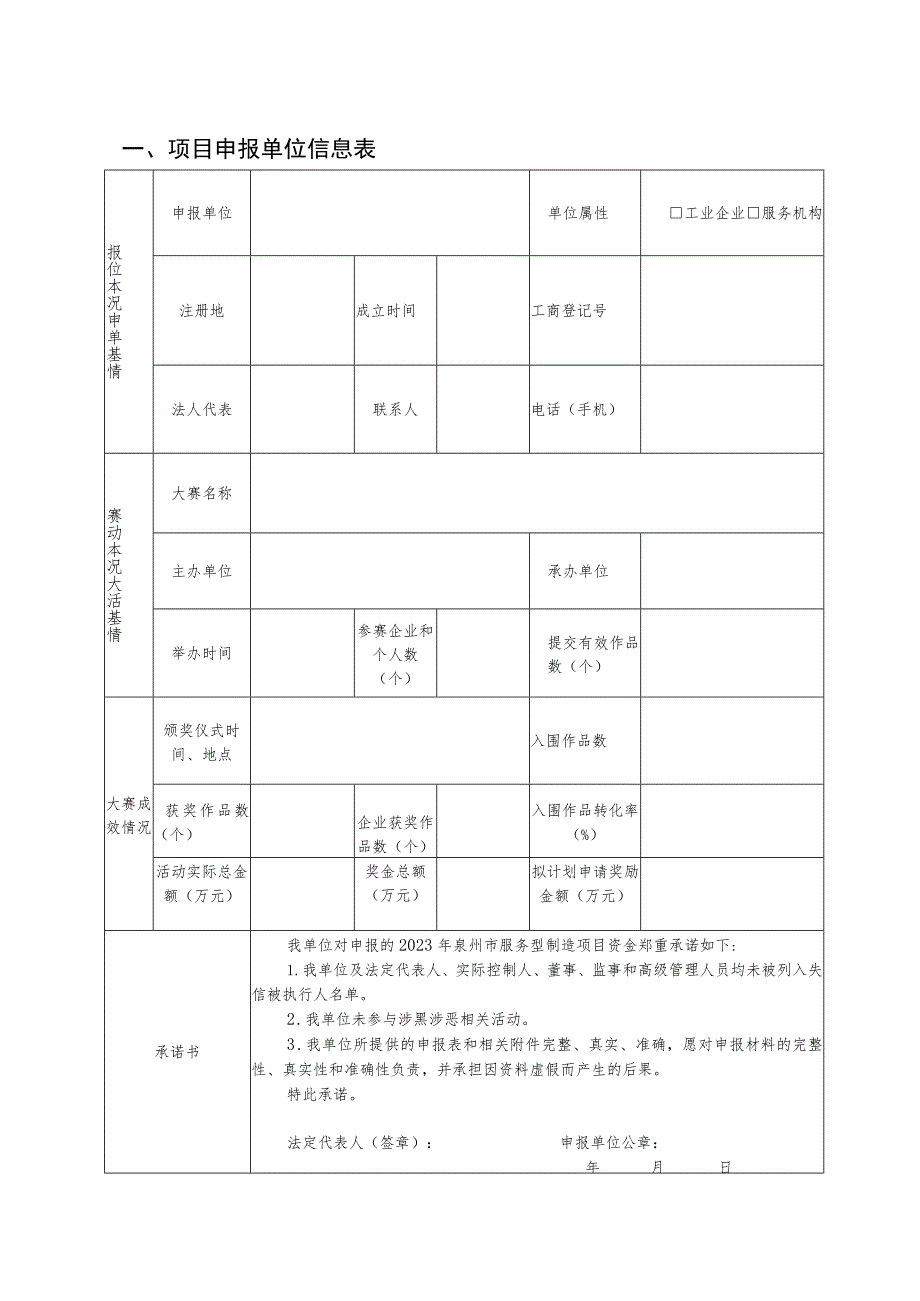 工业设计类资金申报表工业设计大赛奖励项目.docx_第2页