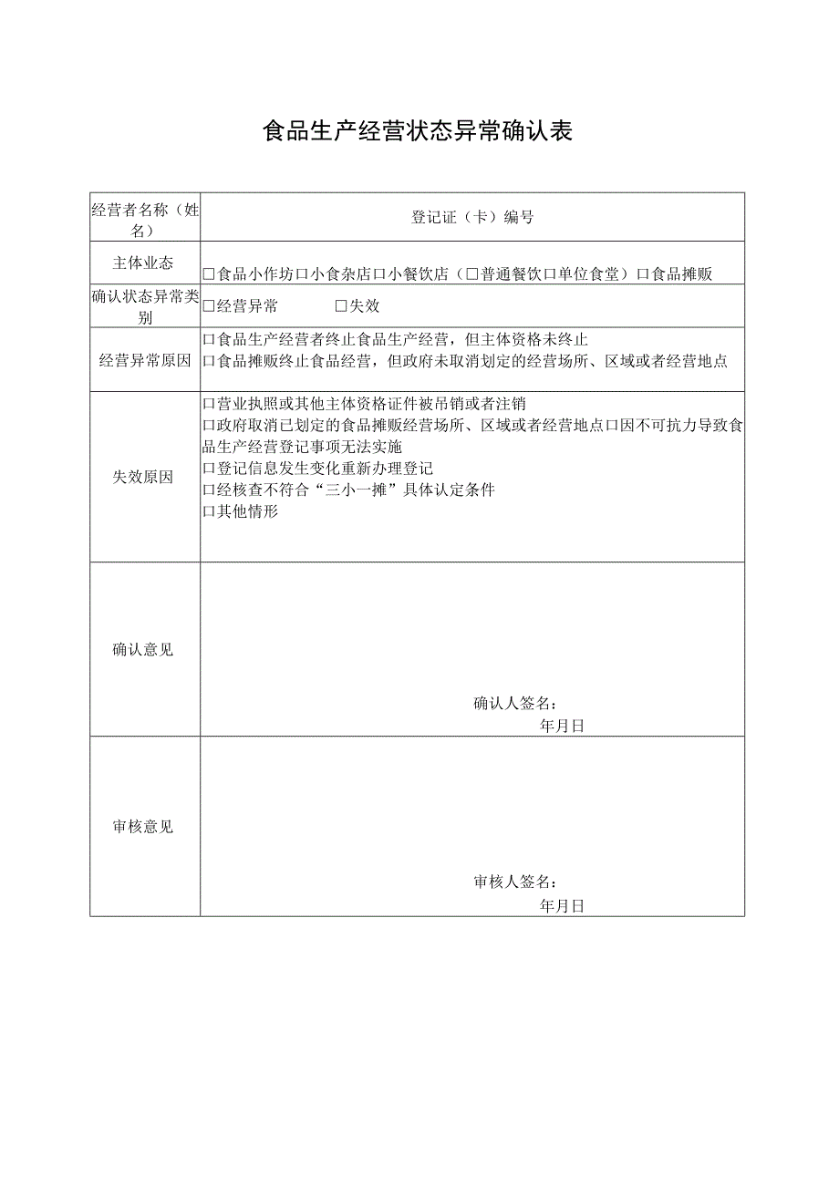 食品生产经营状态异常声明表.docx_第2页