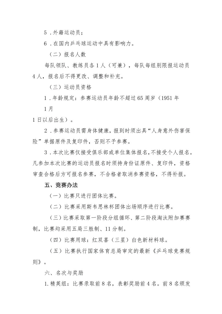 第二届“天麟集团˙麦积山杯”体育俱乐部乒乓球比赛竞赛规程.docx_第2页