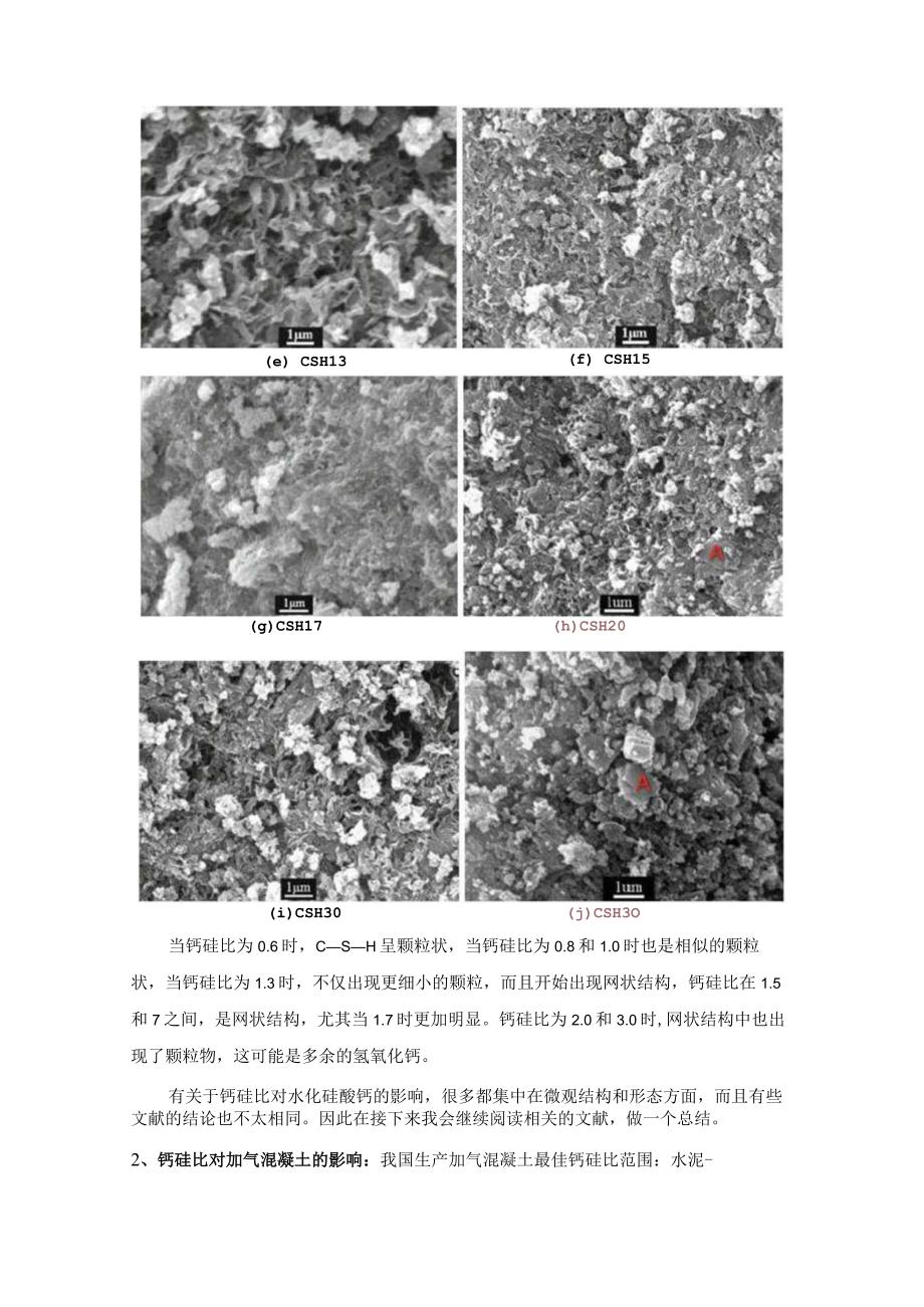 钙硅比对水化硅酸钙的影响.docx_第2页