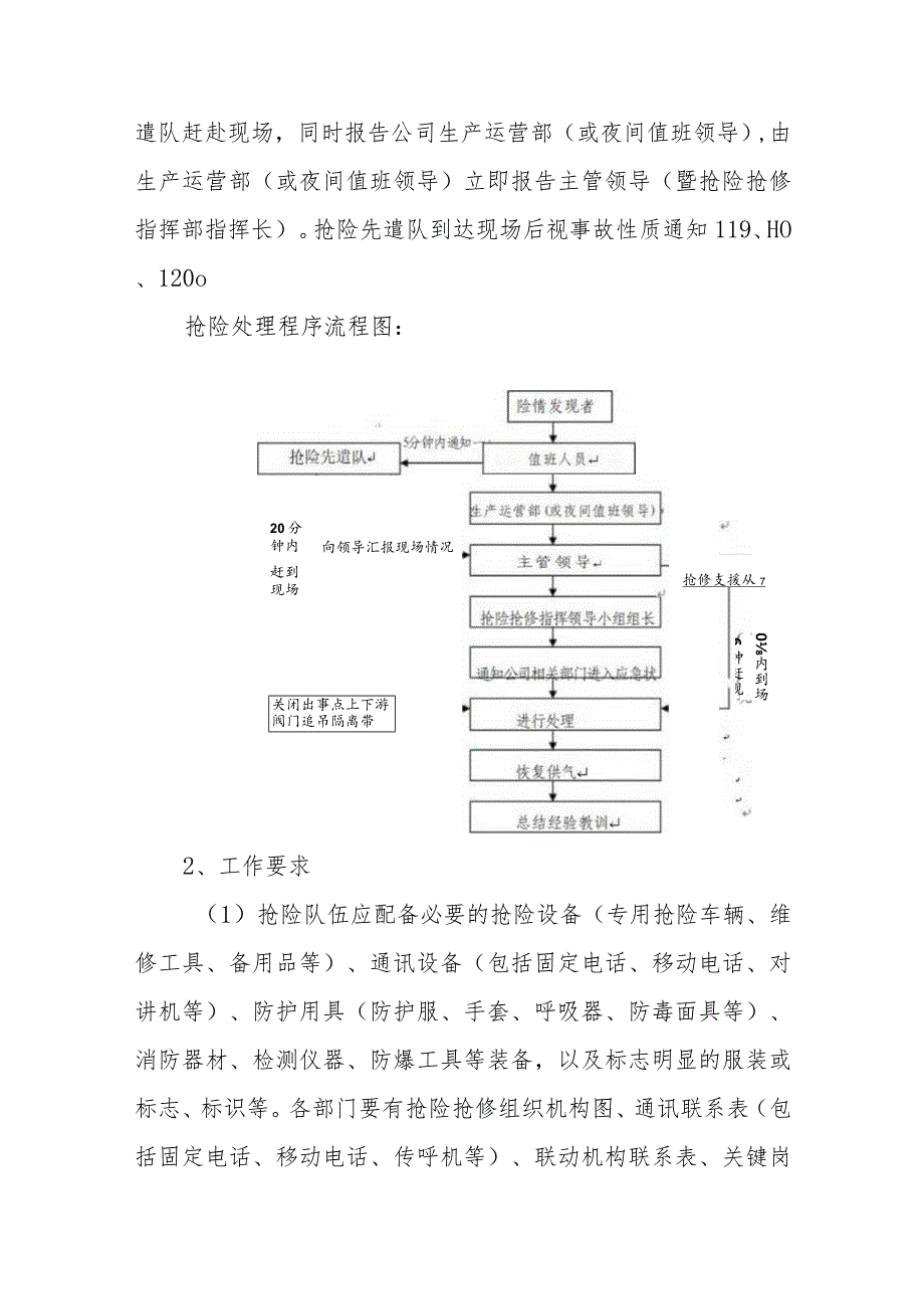 燃气有限公司燃气管网抢险抢修应急预案.docx_第3页