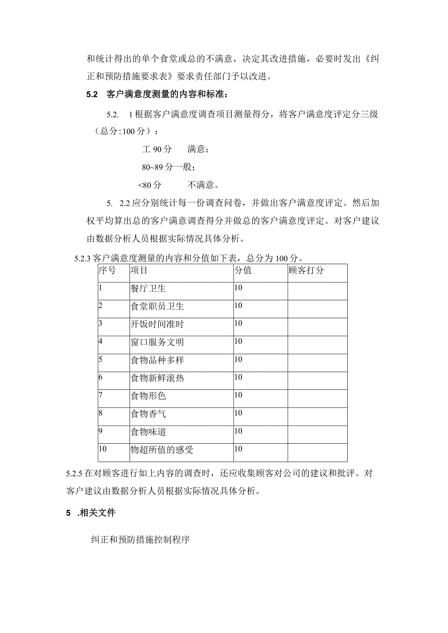 客户满意监测控制程序（餐饮业）.docx_第2页