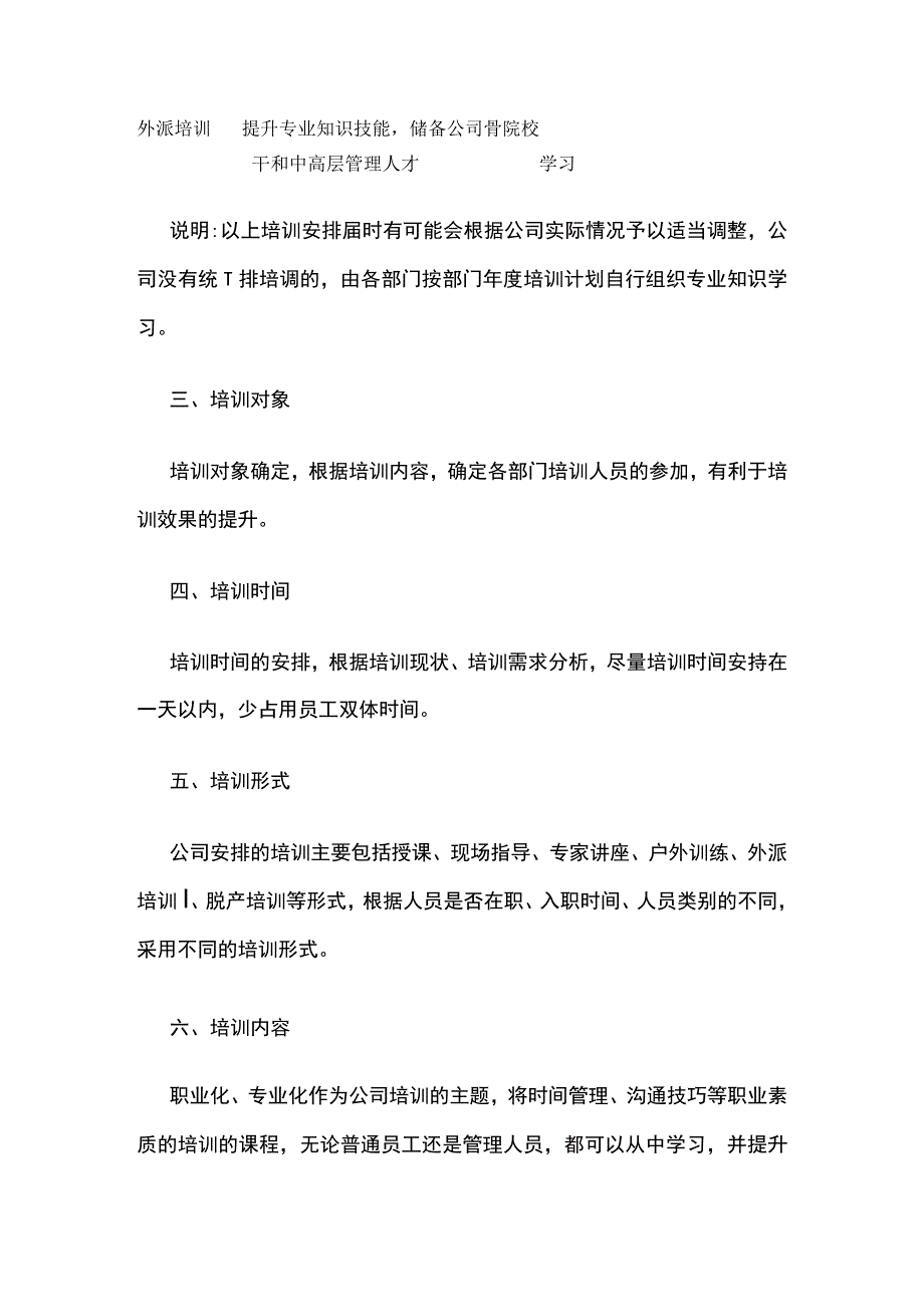 员工培训工作计划书全.docx_第2页