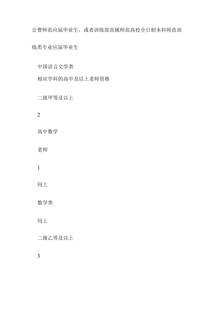 莆田第六中学考核招聘2022年新任教师方案.docx_第3页